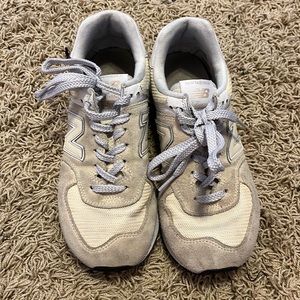 Yellow tan new balance shoes size 8